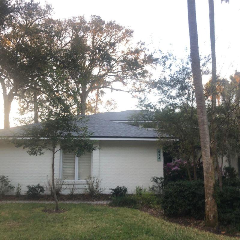 Owens Corning shingle roof replacement on house Owens Corning shingle roof replacement on house