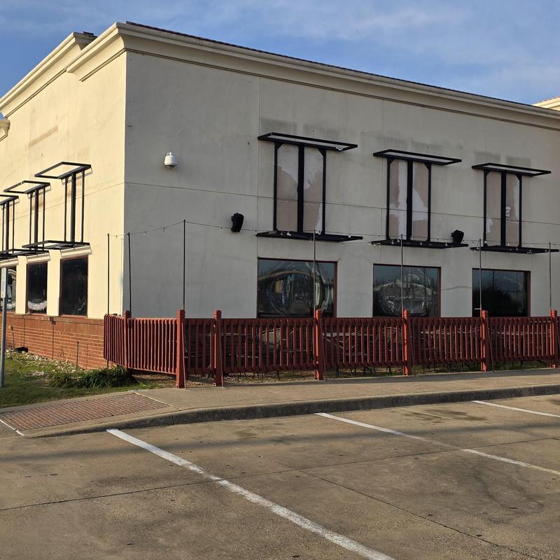 Commercial building exterior wall inspection for hail damage Commercial building exterior wall inspection for hail damage