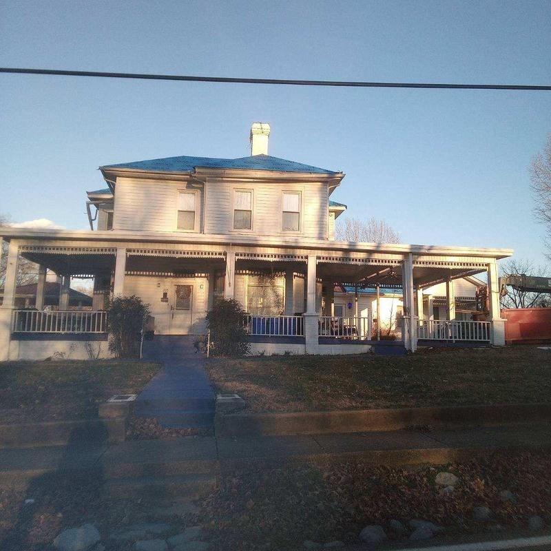 Asphalt shingle roof with hail damage inspection