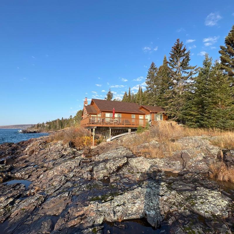 CertainTeed Landmark roof on lakeside cabin CertainTeed Landmark roof on lakeside cabin
