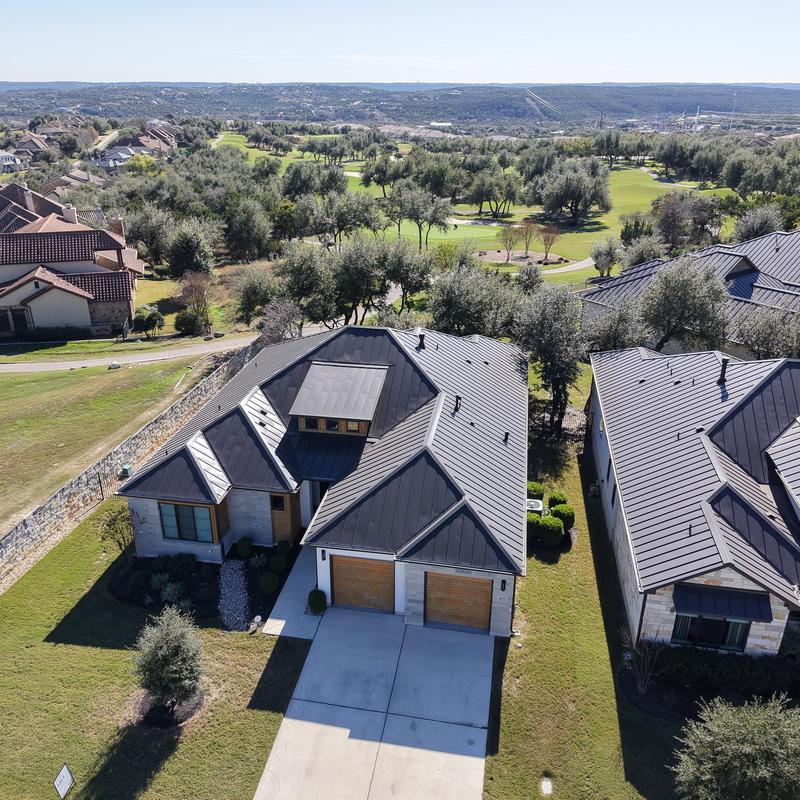 24 gauge standing seam metal roof panels with oil canning