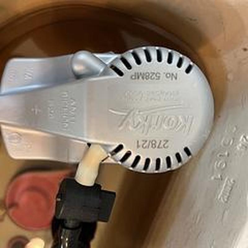 Toilet fill valve replacement inside tank