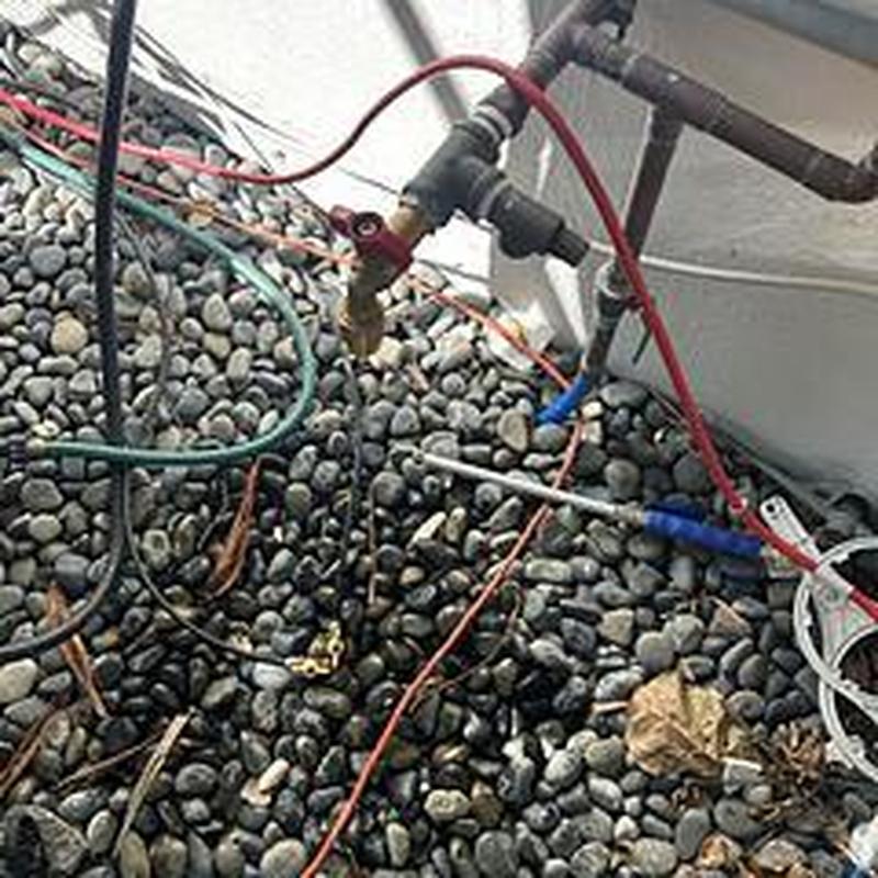 Ball valve hose bib replacements with vacuum breakers outdoors