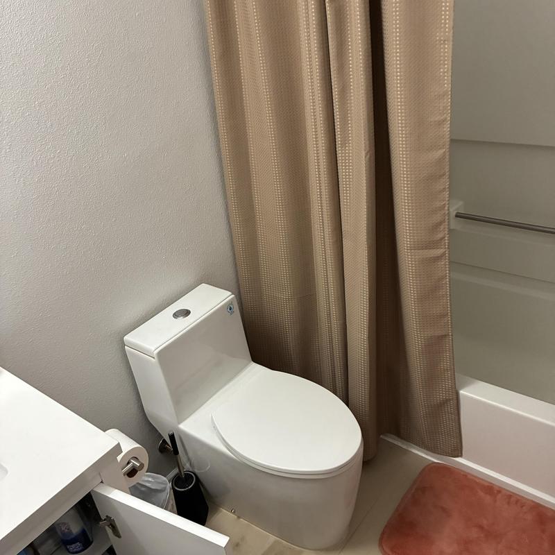 Toilet and bathroom branch main plumbing system in bathroom