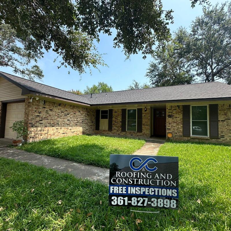 Tamko Titan XT Walnut Black roof installation Tamko Titan XT Walnut Black roof installation