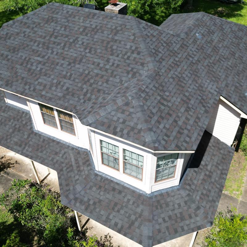 Tamko Titan XT Black Walnut shingle roof installation Tamko Titan XT Black Walnut shingle roof installation