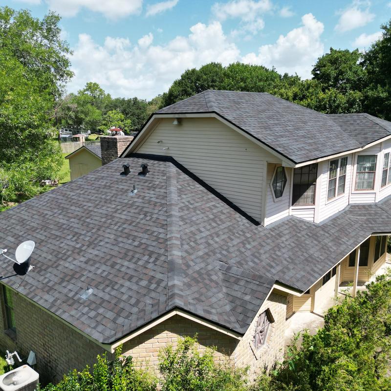 Tamko Titan XT Black Walnut shingle roof installation Tamko Titan XT Black Walnut shingle roof installation