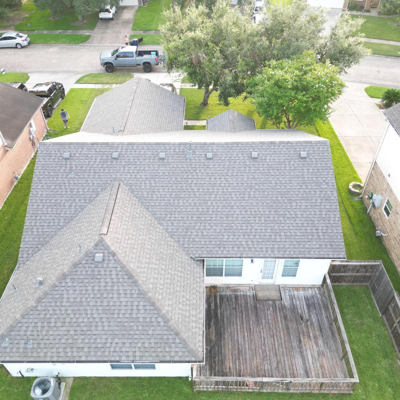 Tamko Titan XT Weathered Wood roof installation Tamko Titan XT Weathered Wood roof installation