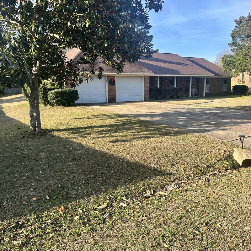 Roof and garage door inspection at residential property