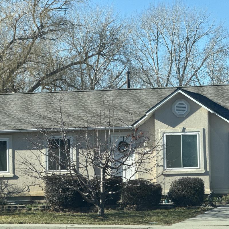 Asphalt shingle roof on residential home, Payson UT