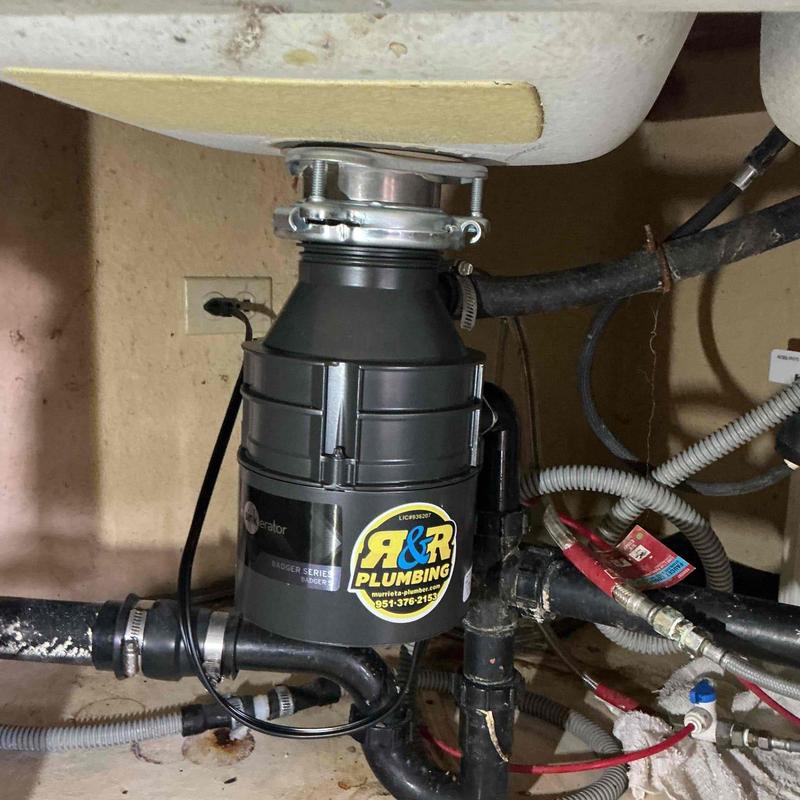 12 Hp garbage disposal with new flange and seals