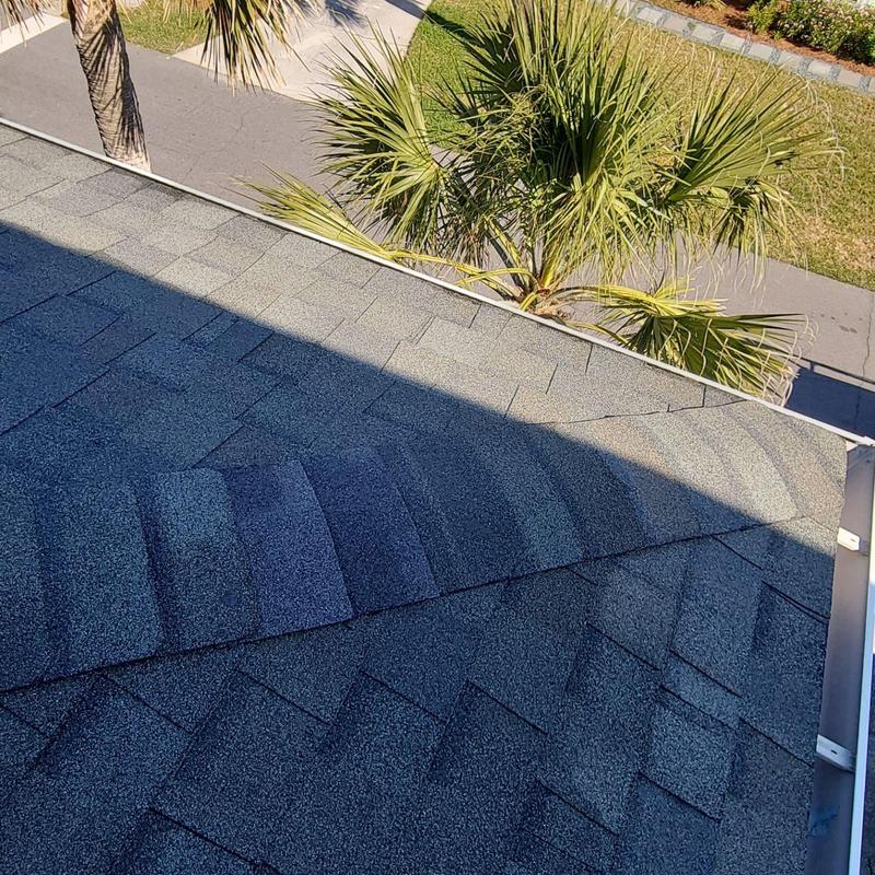 Owens Corning asphalt cap shingles replacement on roof Owens Corning asphalt cap shingles replacement on roof