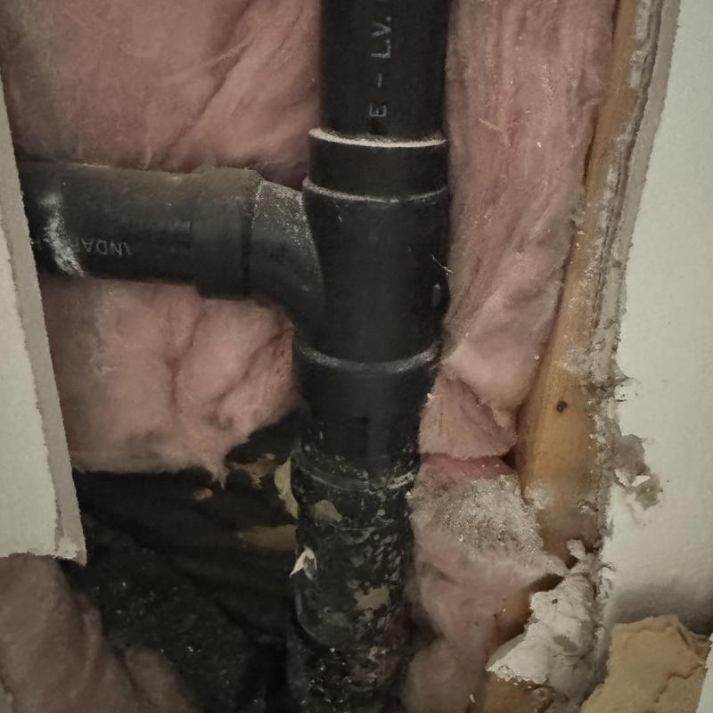 ABS plumbing line replacement under kitchen cabinet in Goodyear