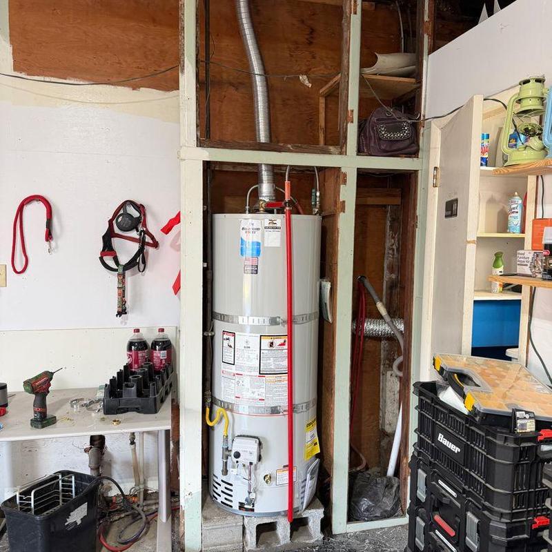 50 gallon natural gas hot water heater installation