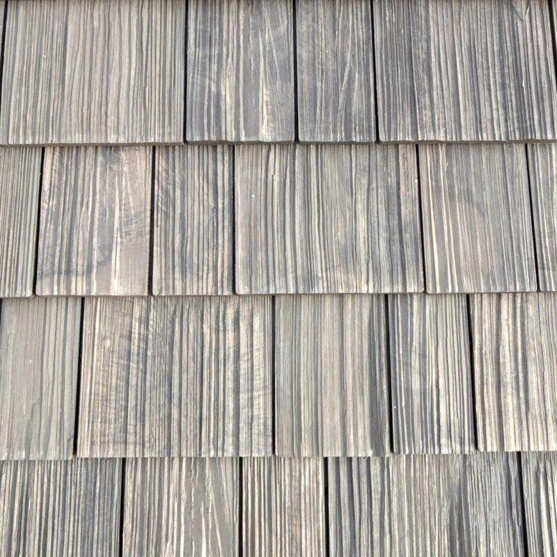 Brava Cedar Shake synthetic roof shingles in Aspen color