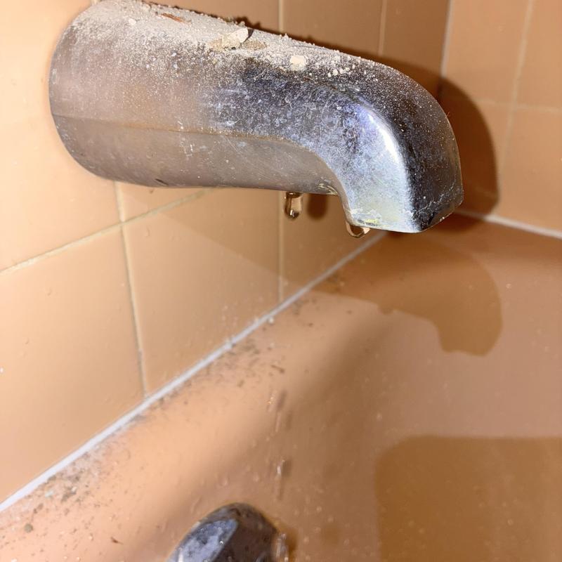 Price Pfister shower spout with dripping leaks