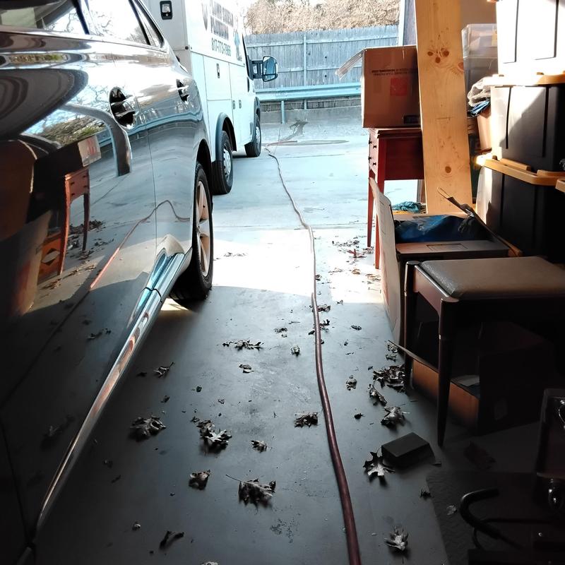 Heating element and thermostat installation with tools