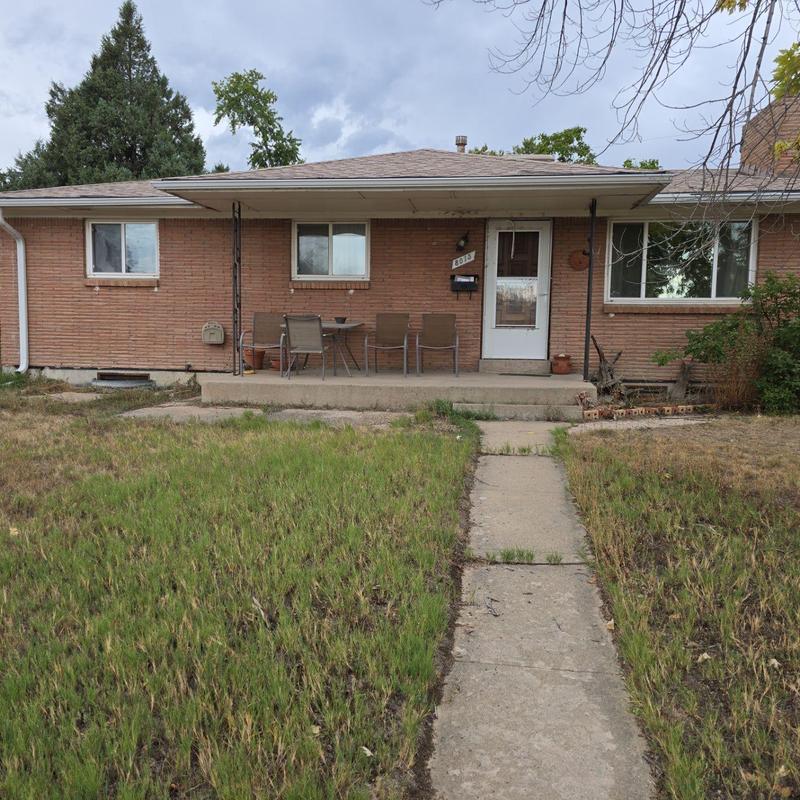Swamp cooler resealed with silicone on roof porch