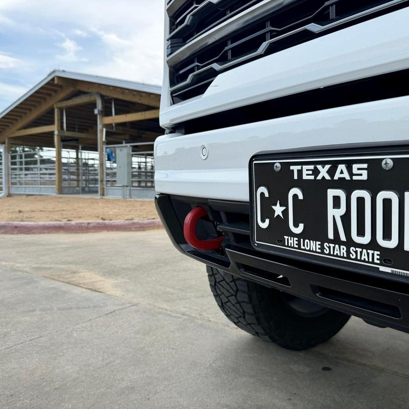 Standing seam metal roof and custom gutters at barn