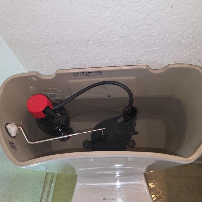 Toilet tank valve and angle stop installation and testing