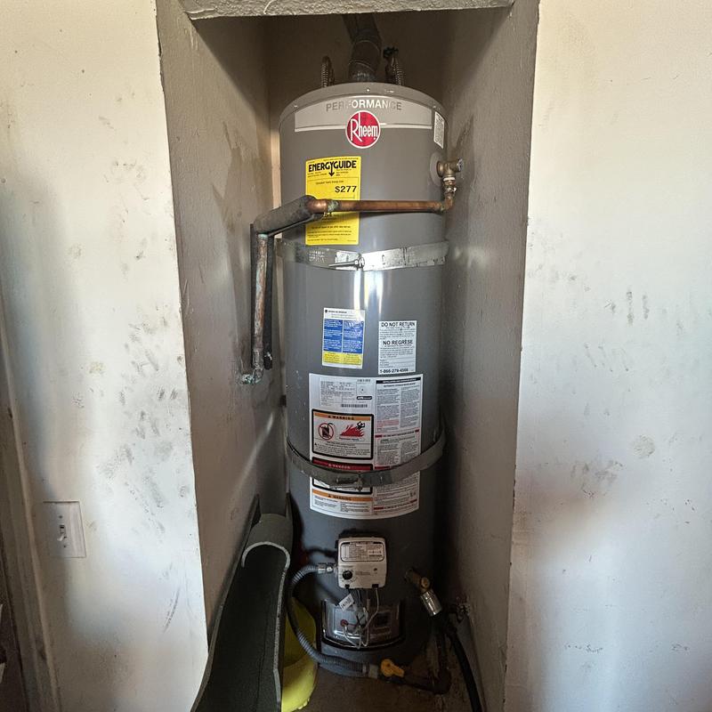 Water heater with new temperature and pressure valve
