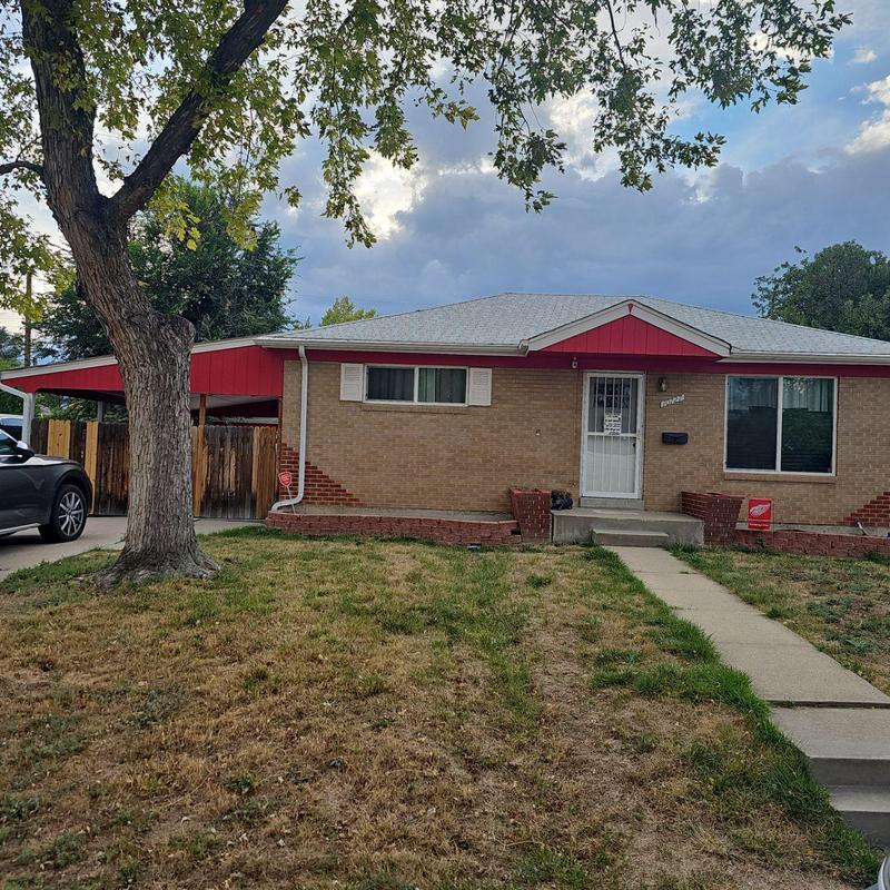Shingle roof with hail and wind damage in Northglenn Shingle roof with hail and wind damage in Northglenn