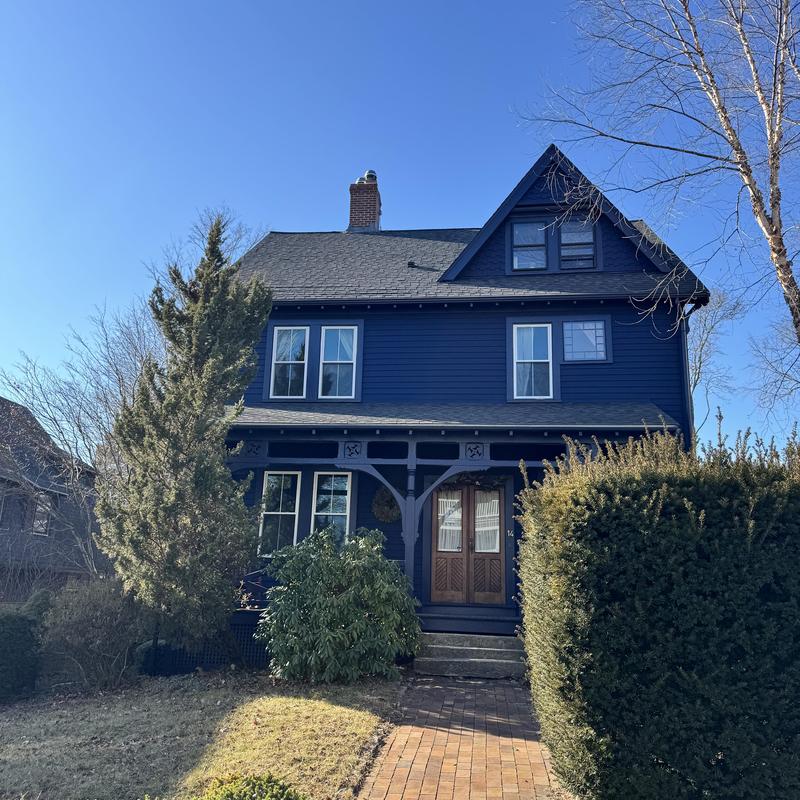 Primary bathroom expansion and new mudroom addition exterior