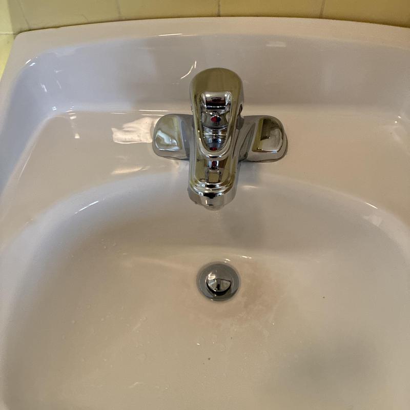 Bathroom sink faucet and drain inspection San Francisco
