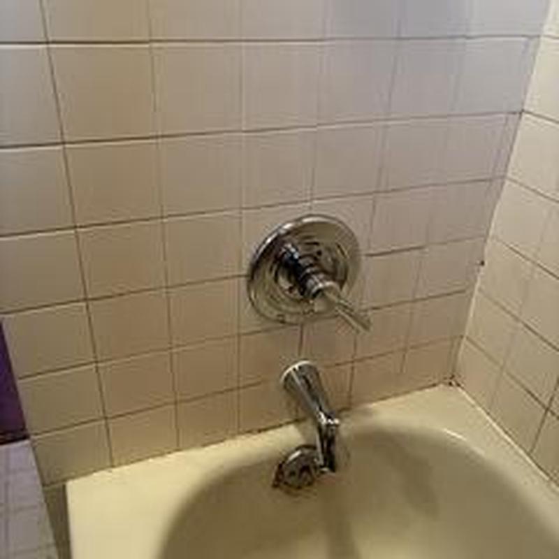 Delta 1700 chrome pressure balanced tub-shower faucet