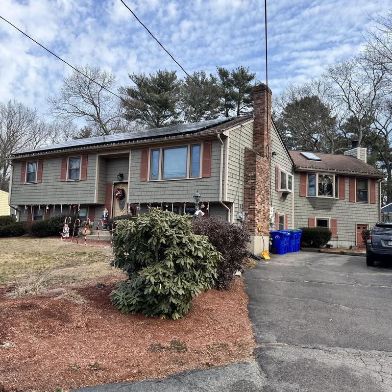 Chimney and side wall leak with rotted boards repair