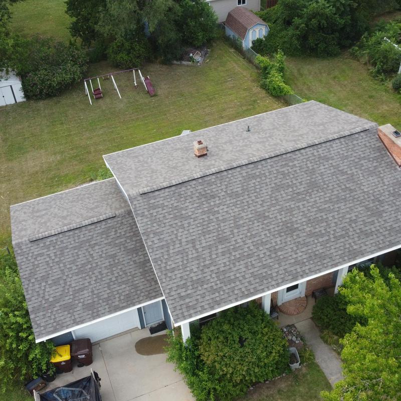 CertainTeed Landmark shingle roof installation, Weathered Wood CertainTeed Landmark shingle roof installation, Weathered Wood