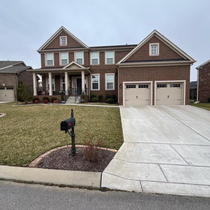 Asphalt shingle roof with hail damage inspection