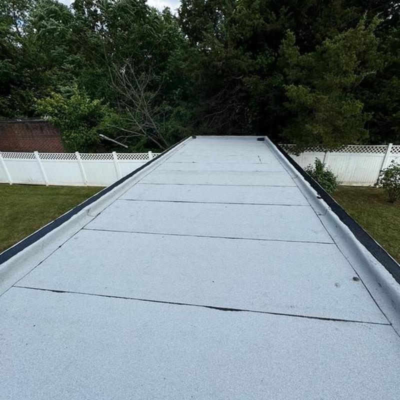 Firestone Modified Bitumen flat roof installation Firestone Modified Bitumen flat roof installation