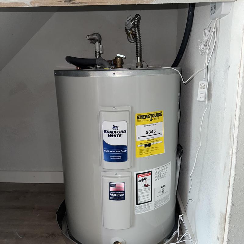 50 gallon low boy electric water heater installation