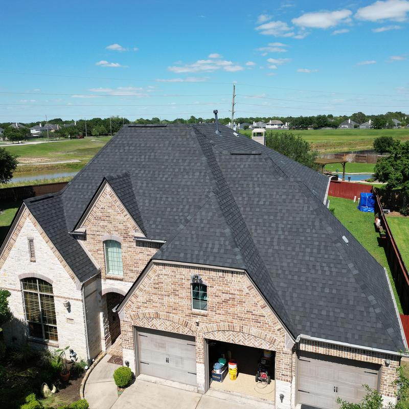Tamko Titan XT Rustic Black shingle roof installation Tamko Titan XT Rustic Black shingle roof installation