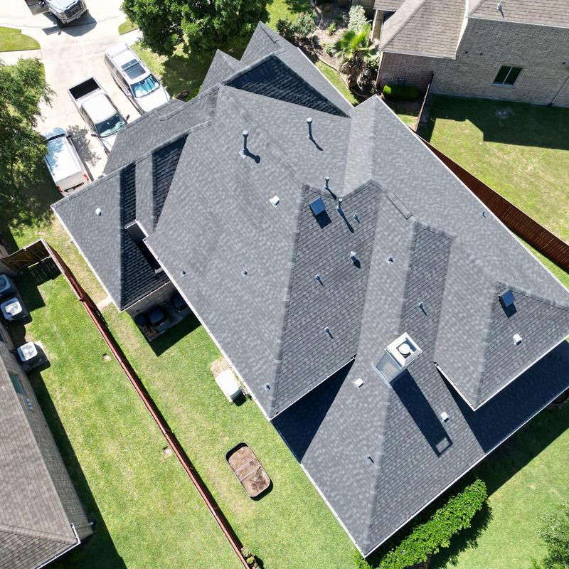 Tamko Titan XT Rustic Black shingle roof replacement Tamko Titan XT Rustic Black shingle roof replacement