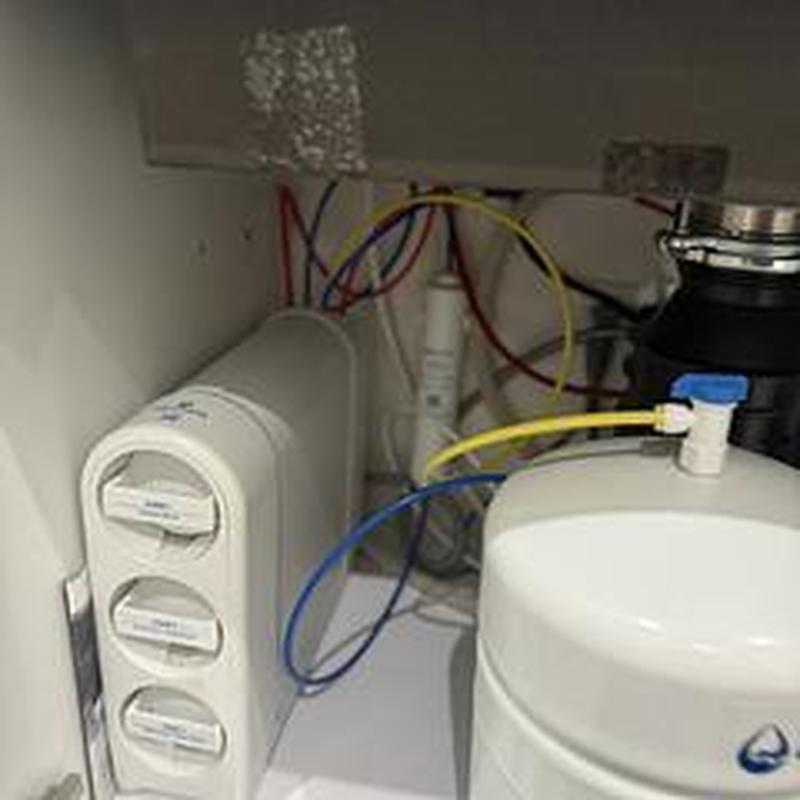 Aquasana reverse osmosis filter system under sink