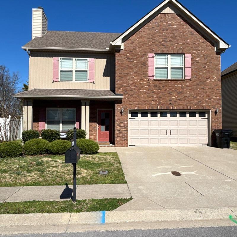 Asphalt shingle roof with hail damage inspection