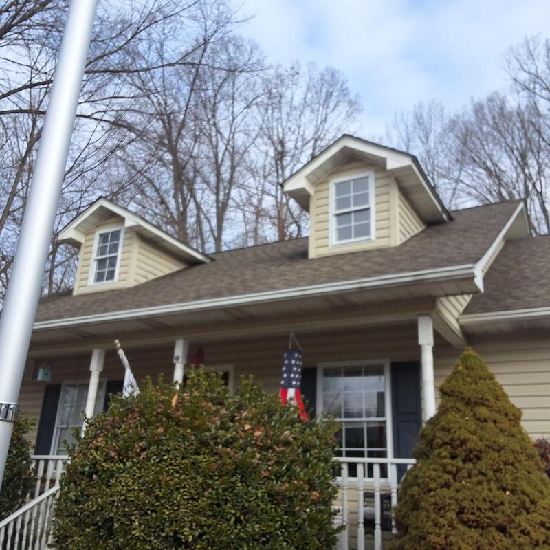 Atlas Pinnacle Pristine roof with dormers in Watauga, TN