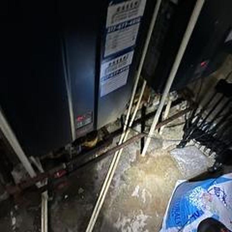 Tankless water heater flushing and inspection equipment