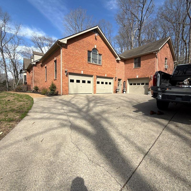 Asphalt shingle roof hail damage inspection in Hendersonville