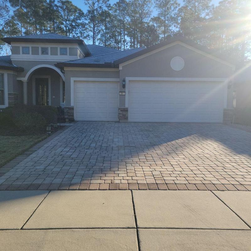 Owens Corning roof on residential home with garage Owens Corning roof on residential home with garage