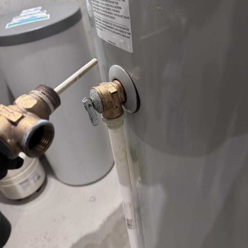 T&P valve on Bradford White water heater replacement