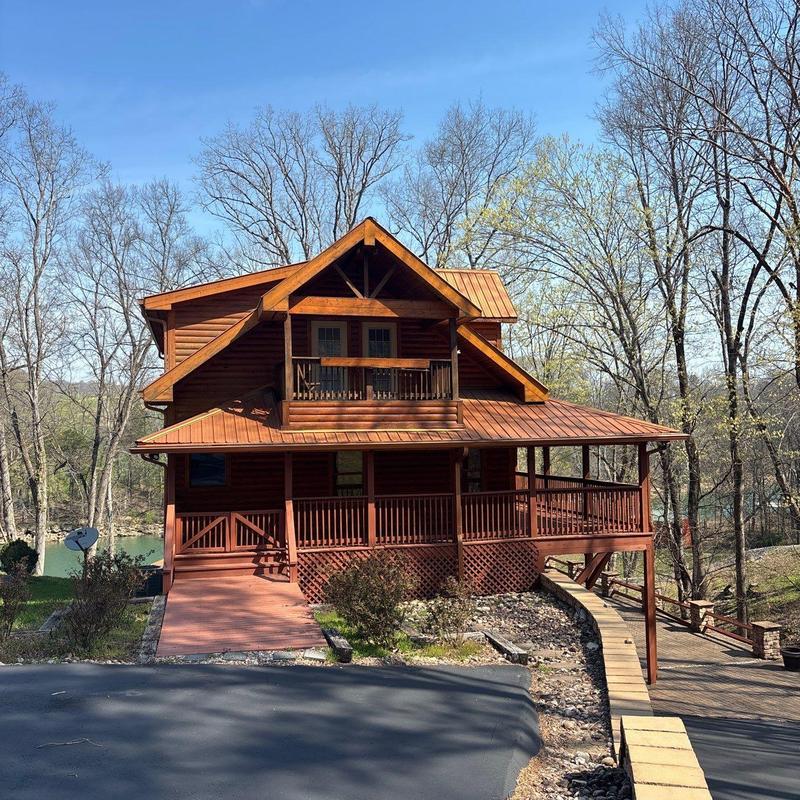 Asphalt shingle roof with hail damage inspection