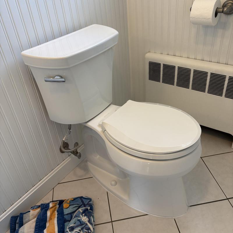Kohler Highline Comfort height toilet installation