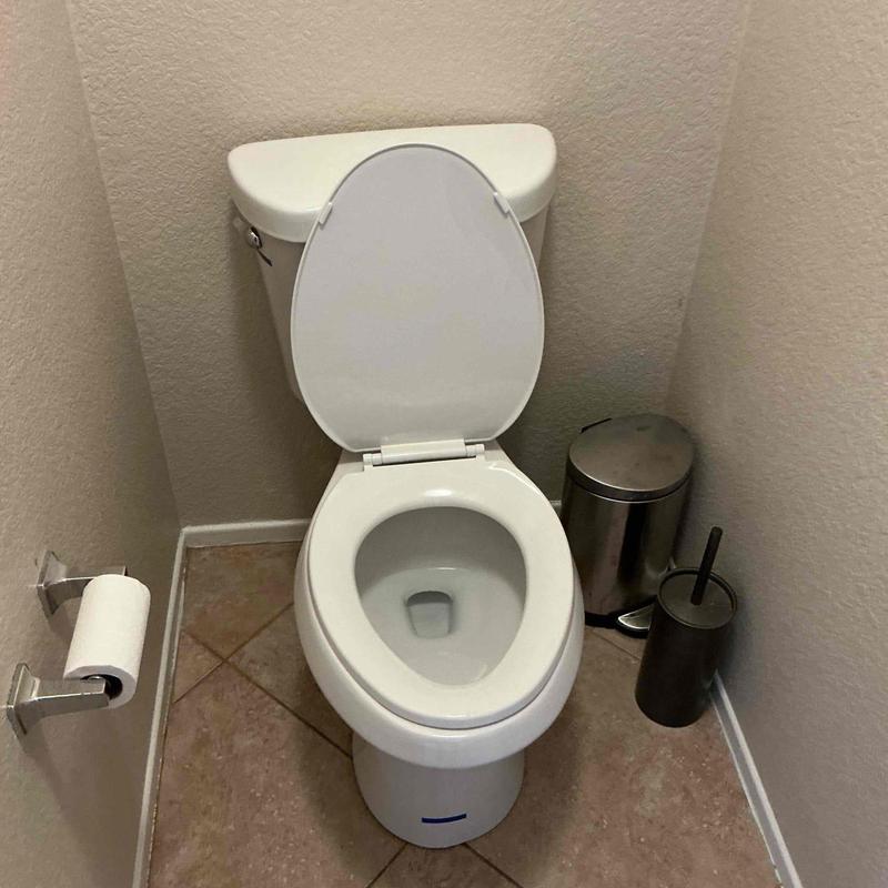 Toilet flange replacement and shower valve install in bathroom