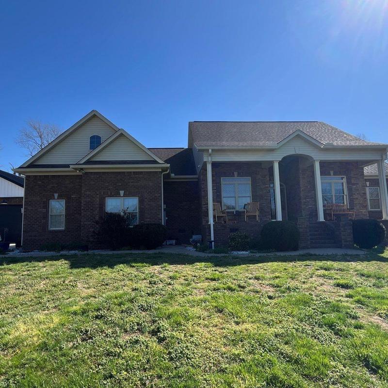 Roof ridge caps and flashing inspection for hail damage