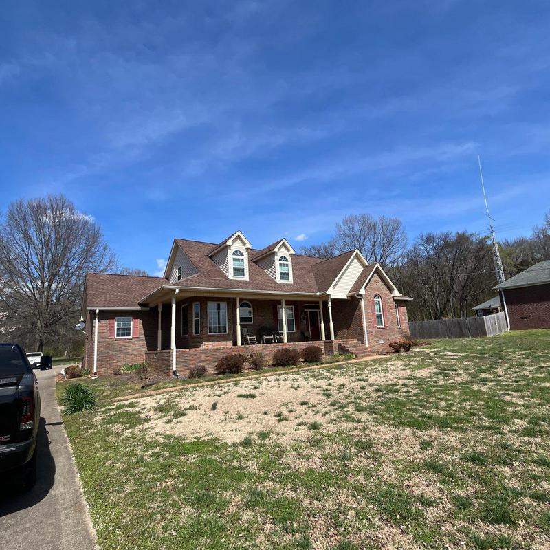 Asphalt shingle roof with hail damage inspection in Mt. Juliet