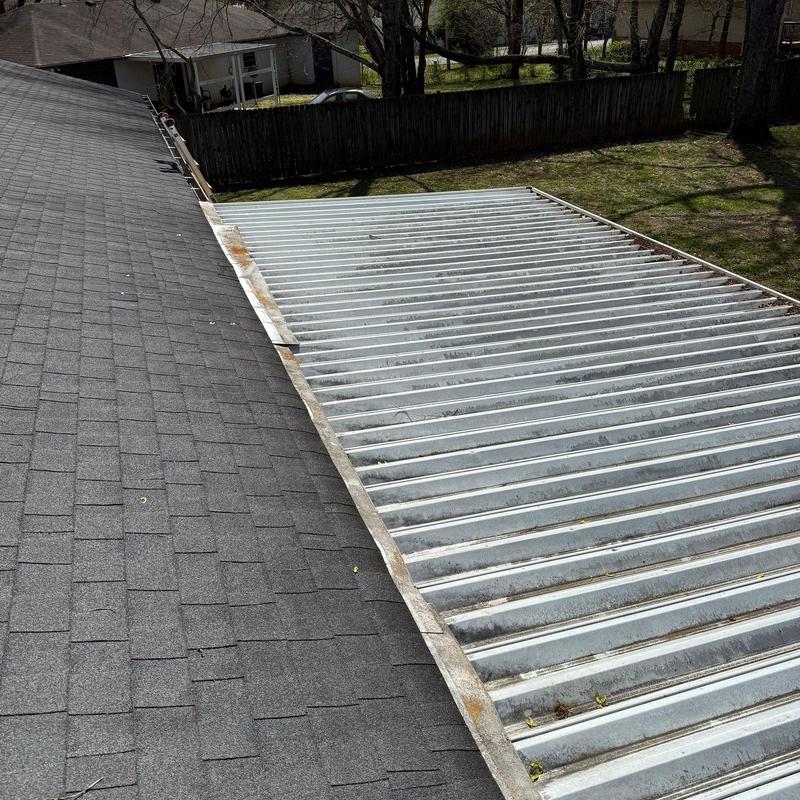 Asphalt shingle roof and metal roof panel inspection