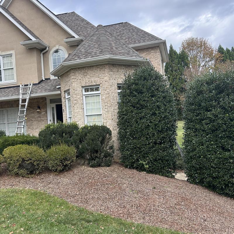 Coastal Granite shingle roof with ladder access